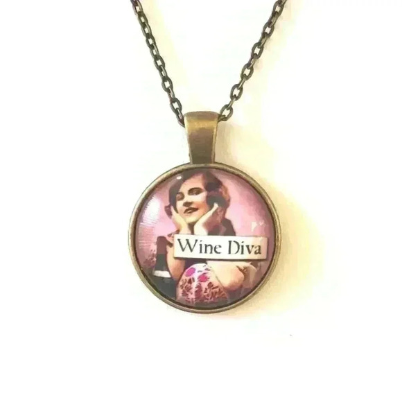 Wine Diva Necklace - Picture 1 of 1